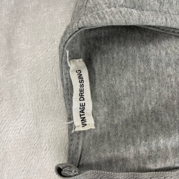 Vintage Dressing Fitted Grey Dress - Picture 5 of 5